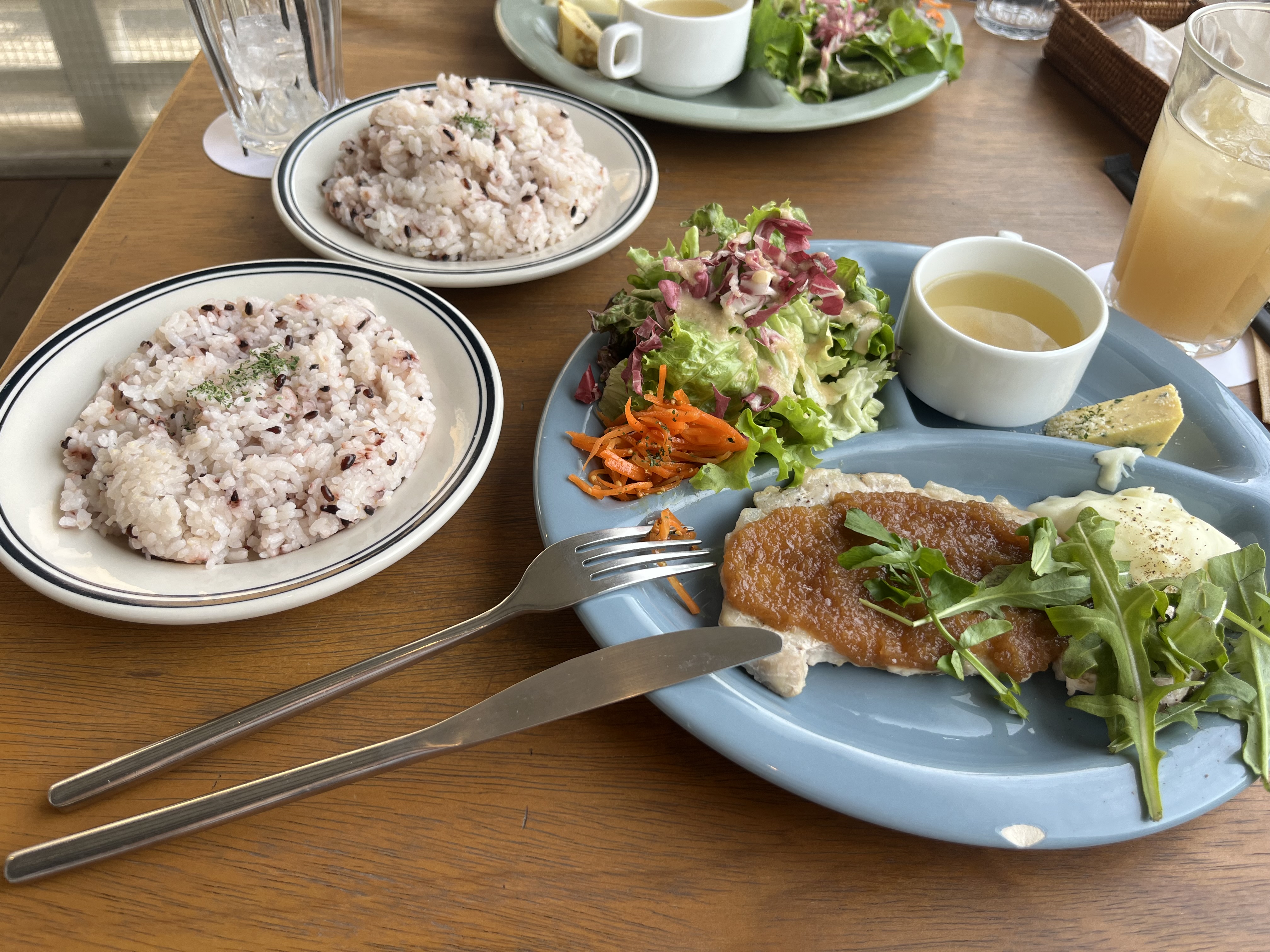 まりもカフェのランチ