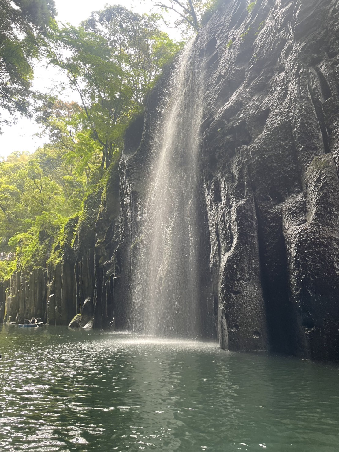 雨上がりの高千穂峡