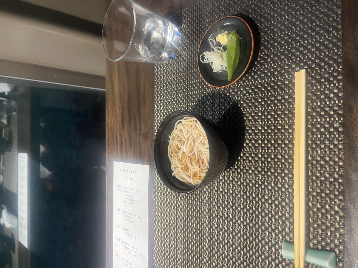 懐石料理・蕎麦〆