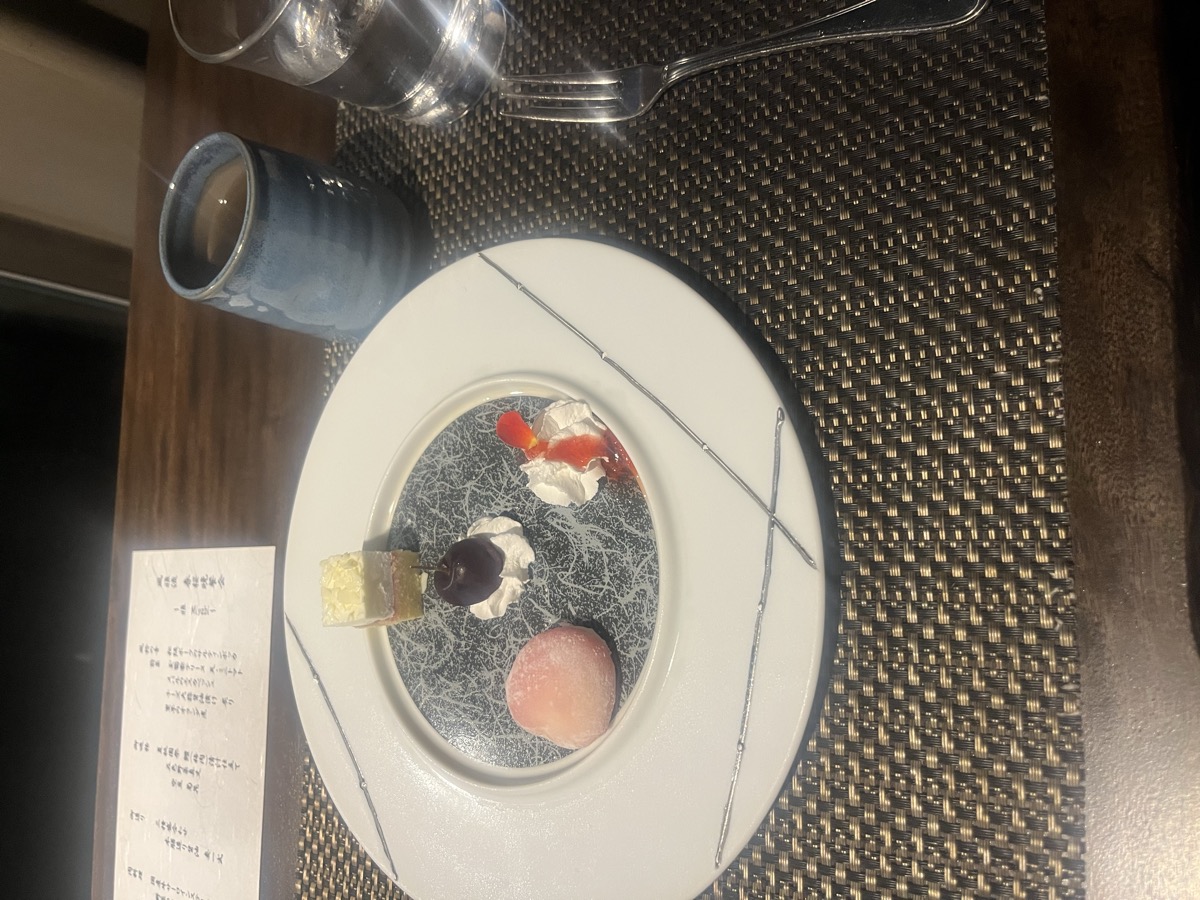 懐石料理・デザート