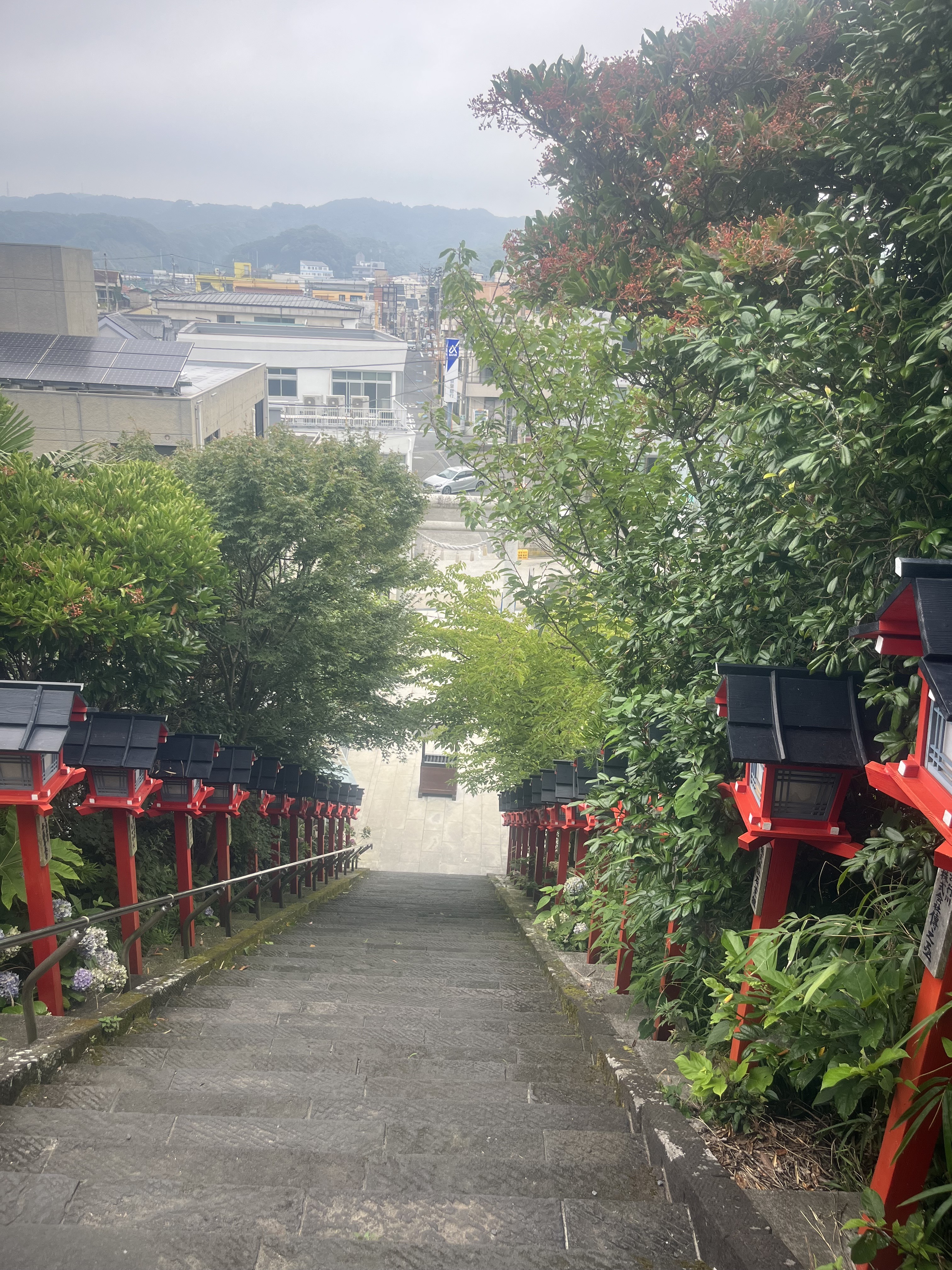 遠見岬神社 60段の石段
